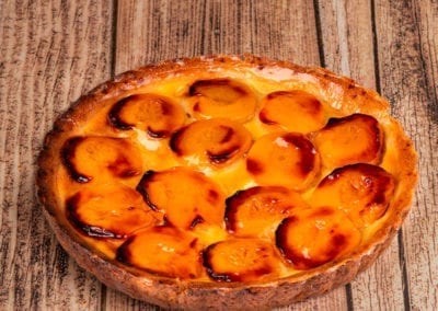Tarte aux pêches