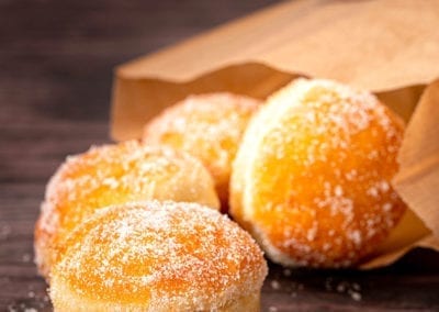 Mini beignet ❄ pomme ou choco-noisette