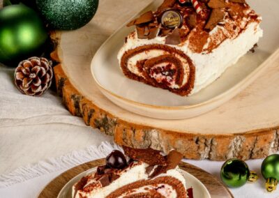 Bûche Forêt Noire ❄