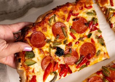 Pizza part Chorizo