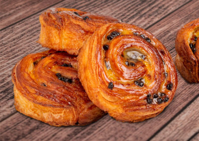 Roulé aux pépites de chocolat