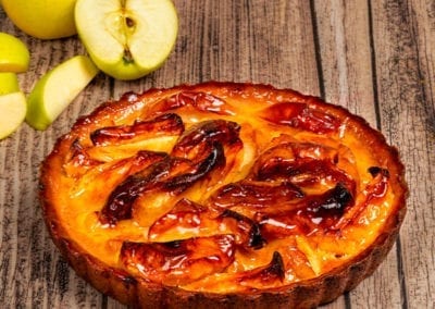 Tarte paysanne aux pommes