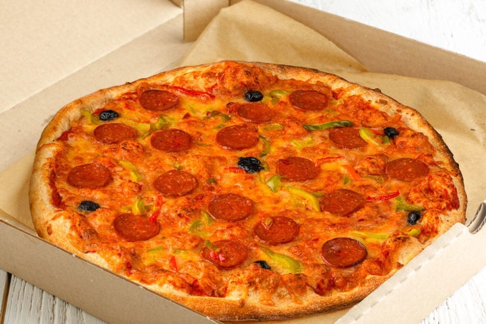 Pizza XXL chorizo Marie Blachère
