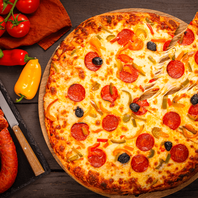Pizza XXL chorizo Marie Blachère