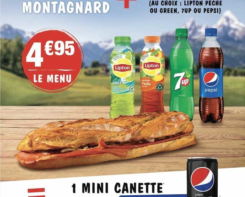 Le menu du mois