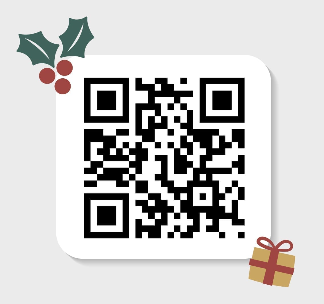 Bar and QR codes on white vector stickers set