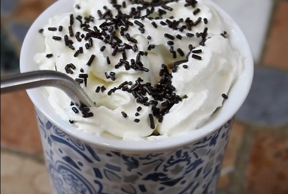 Milkshake aux cookies !