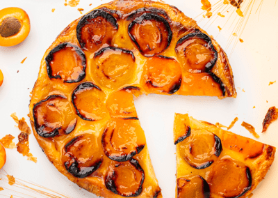 Tarte fine abricots