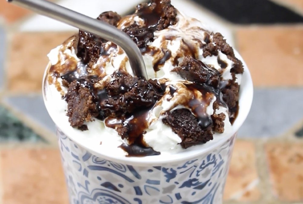 Chocolat chaud au brownie !