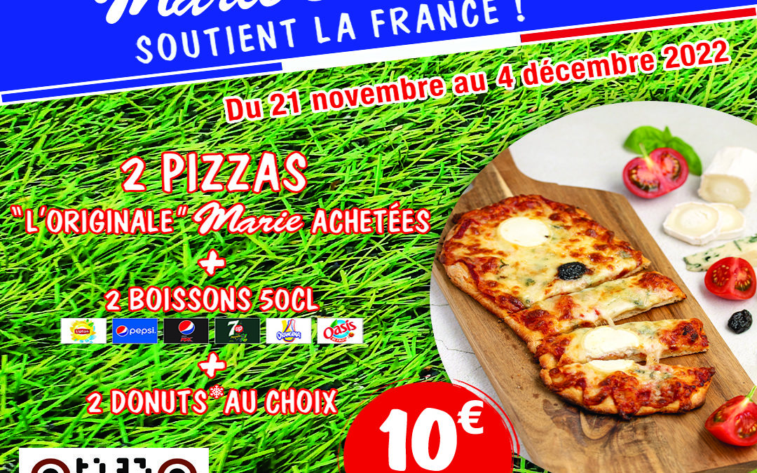 Marie Blachère soutient la France !