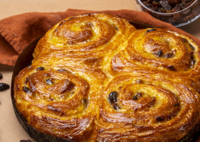 Brioche royale raisins