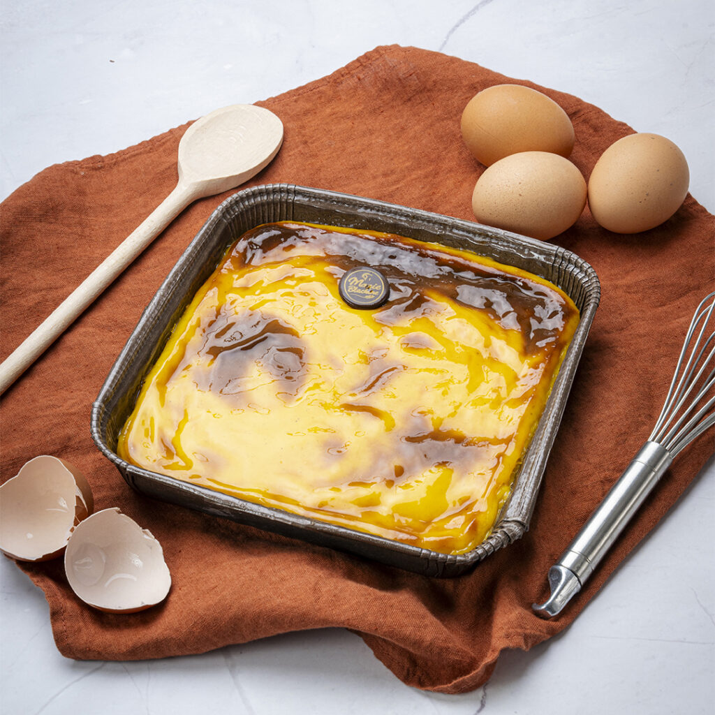 FLAN ENTIER CARRE