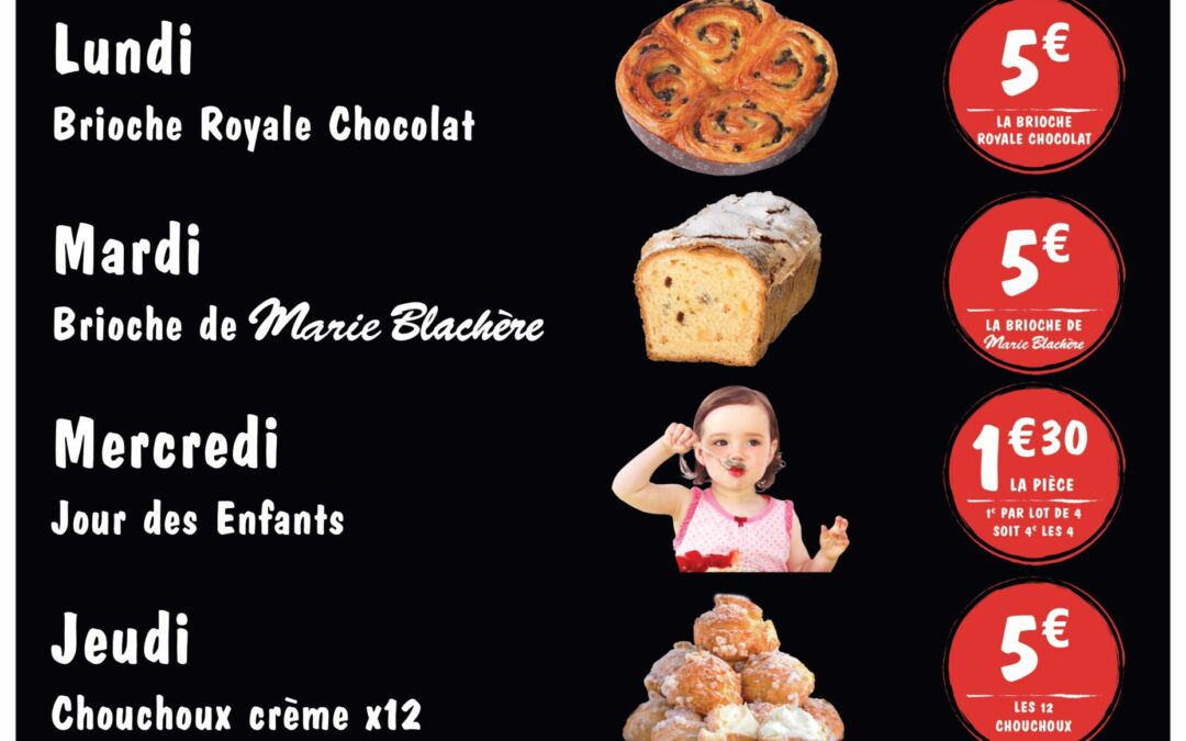 Un Jour, Une Promo !