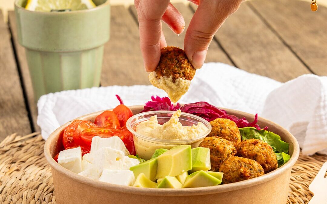 Lancement de la salade falafels !