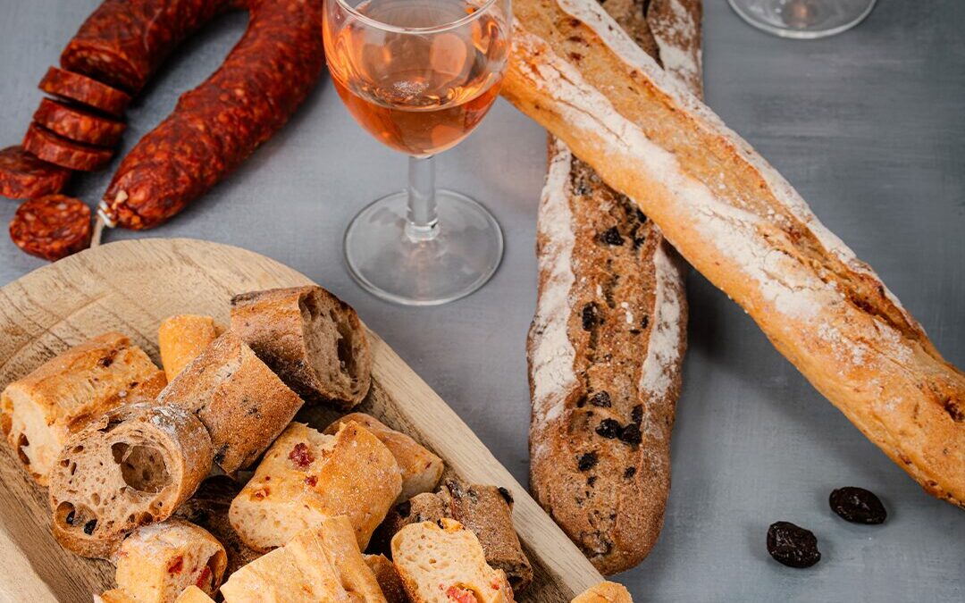 Ficelles Chorizo et Olives