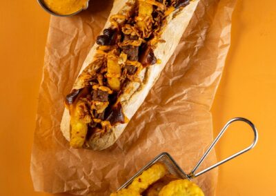 Sandwich gourmand Américain