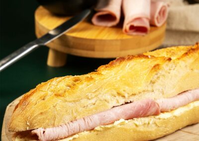 Sandwich classic&rsquo; jambon beurre