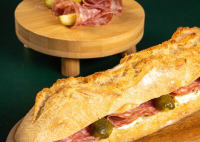 Sandwich Express rosette cornichons