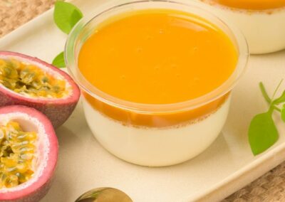 Panna cotta exotiques