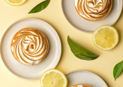 Tartelette citron meringuée