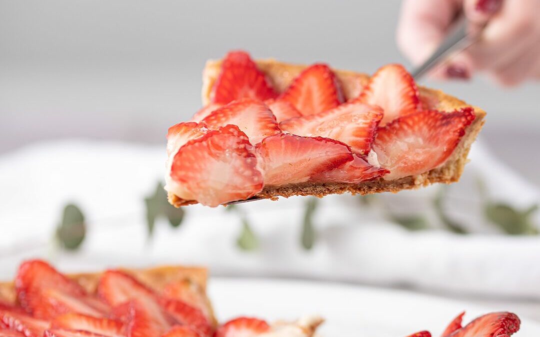 Craquez pour notre tarte aux fraises !