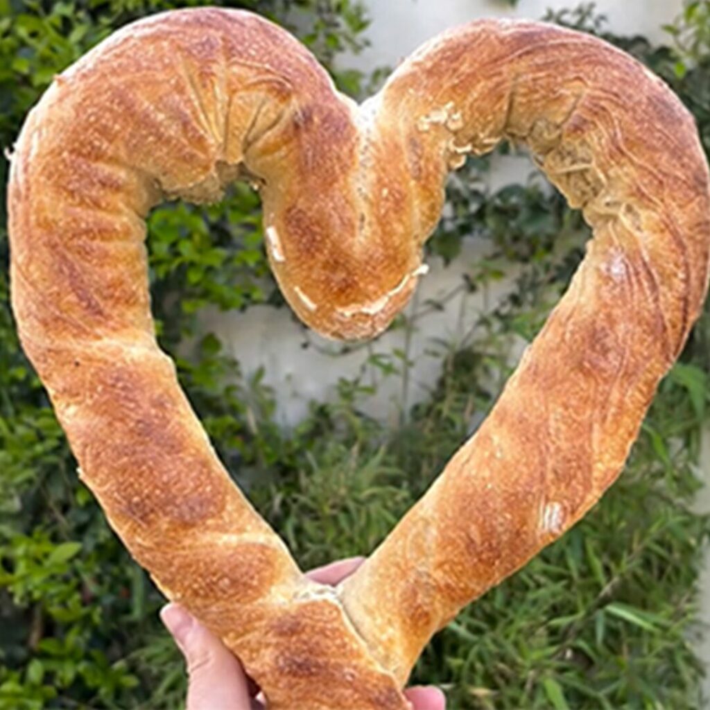 baguette coeur carre