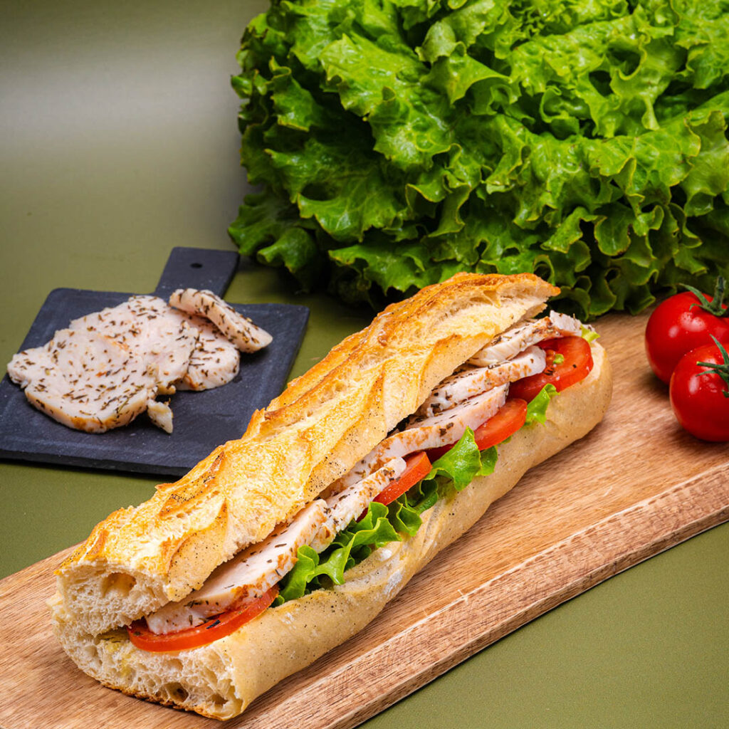 SANDWICH POULET CRUDITES