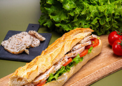 Sandwich XXL Poulet Crudités