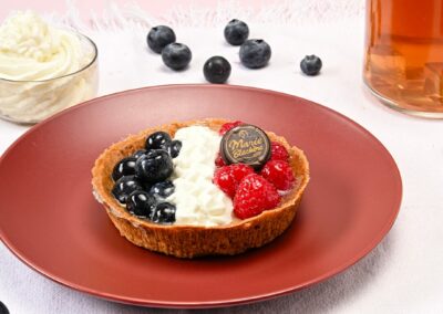 Tartelette myrtilles framboises