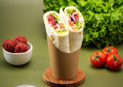 Wrap Falafels Betterave