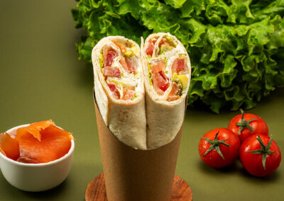 Wrap Saumon Avocat