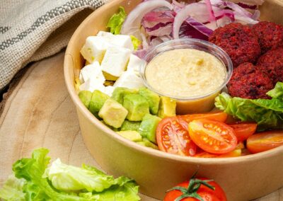 Salade Falafels Betterave