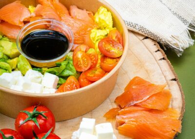 Salade Saumon Avocat