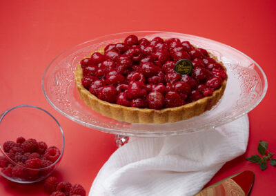Tarte framboises ❄